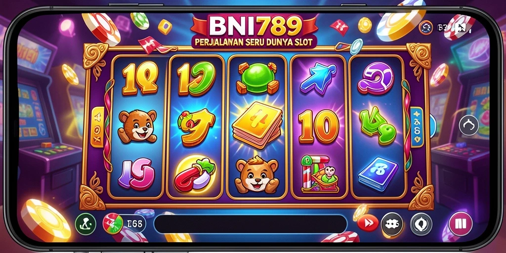 Tampilan gameplay yang mendebarkan di BNI789 Slot.