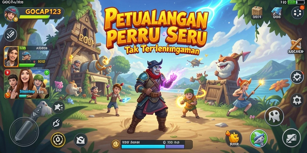 Tampilan gameplay GOCAP123 yang menarik dan penuh aksi.