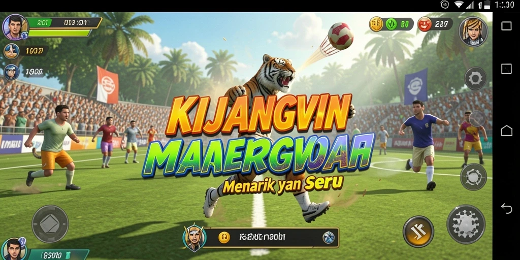 Tampilan seru dari KIJANGWIN saat bermain olahraga bersama teman.