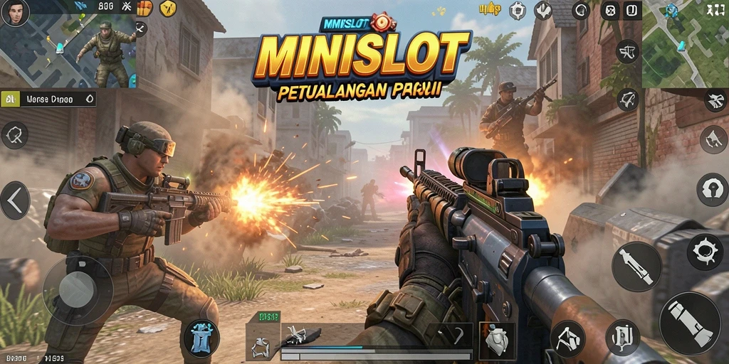Tampilkan gameplay seru dan aksi tembak-tembakan di MINISLOT.