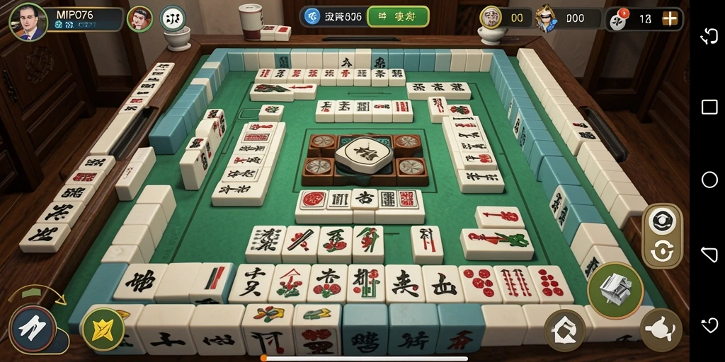 Tampilan gameplay MPO76 yang seru dan menantang dalam permainan Mahjong.